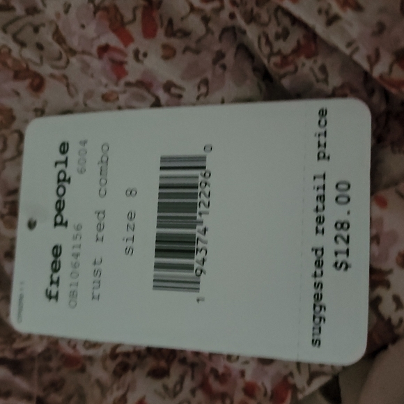 Free People Zuma Drippy Boho Mid Skirt Size 8 NWT - Picture 11 of 11